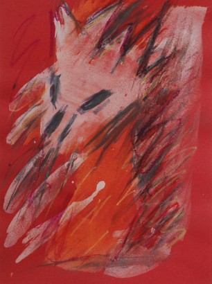 rotes-monster-II-297-x-21-cm-mischtechnik-auf-papier-2010