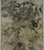 farbkörper 3/4, 40 x 30 x 8 cm, mischtechnik auf molino, 2005