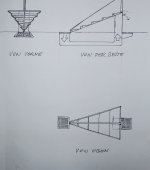 projektskizze II, 29,7 x 21 cm, tuschestift auf papier, 2000