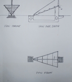 projektskizze II, 29,7 x 21 cm, tuschestift auf papier, 2000