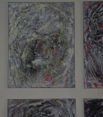 kopf 2/6, 40 x 30 cm, acryl auf leinwand, 2009