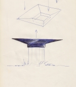 tränke, 29,7 x 21 cm, kugelschreiber auf papier, 1993