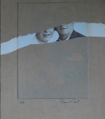 happy, 40 x 30 cm, fotocollage 1982