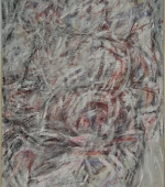 sebastian III, 100 x 54 cm, dispersion und pigmente auf leinwand, 1991