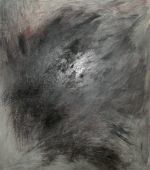 teuflische bilder VI, 130 x 110 cm, acryl und graphit auf leinwand, 1985